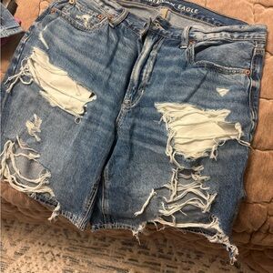 American Eagle Outfitters Blue Denim Shorts